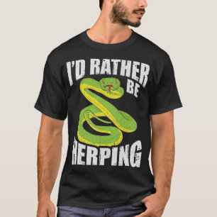 S2 Herping Herpetologist Herpetology Herper (28) T-Shirt