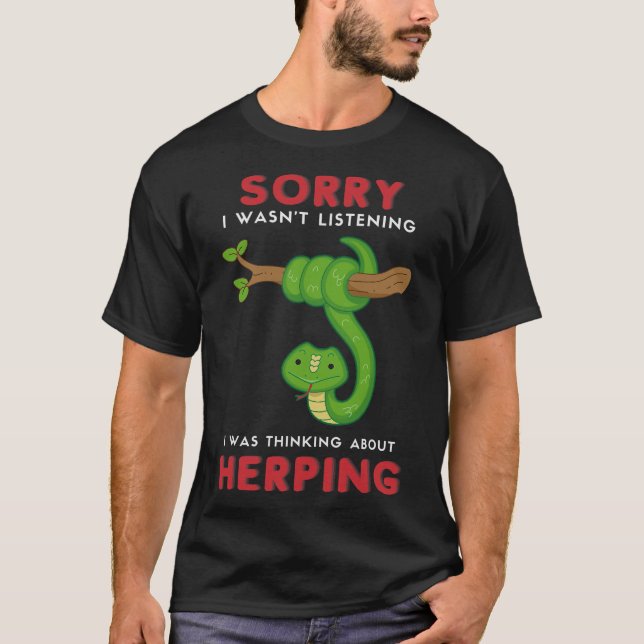 S2 Herping Herpetologist Herpetology Herper (44) T-Shirt (Front)