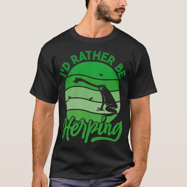 S2 Herping Herpetologist Herpetology Herper (77) T-Shirt (Front)