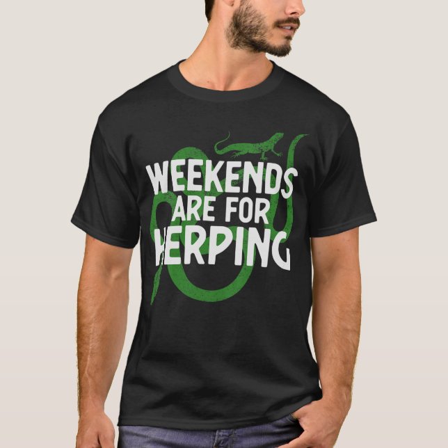 S2 Herping Herpetologist Herpetology Herper (86) T-Shirt (Front)