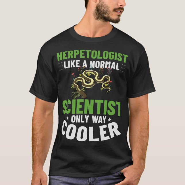 S2 Herping Herpetologist Herpetology Herper (88) T-Shirt (Front)