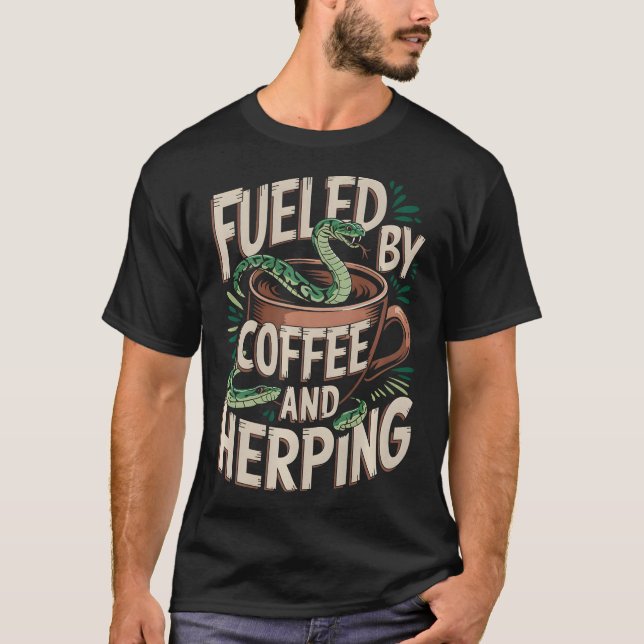 S2 Herping Herpetologist Herpetology Herper (92) T-Shirt (Front)