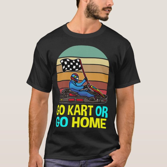 S2 Kart Racing Karts (48) T-Shirt (Front)