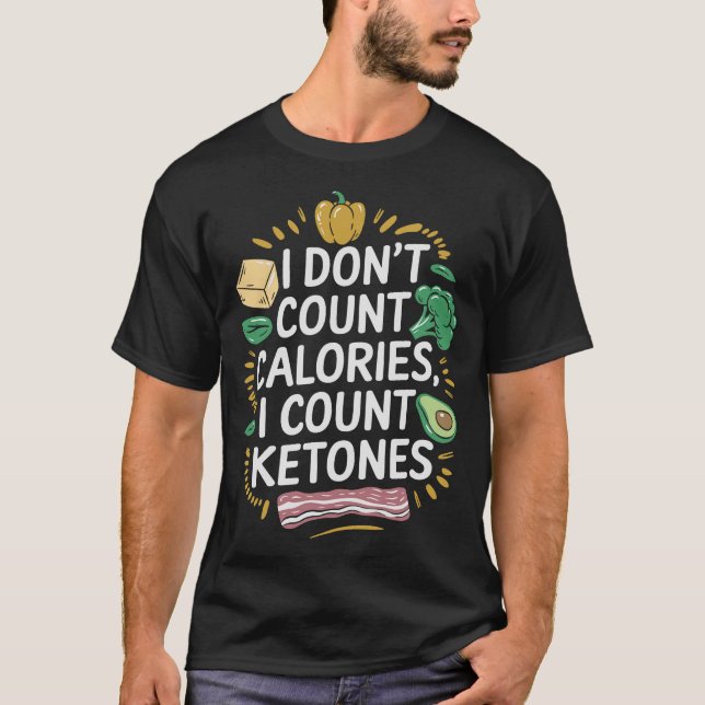 S2 Keto Diet Ketogenic Ketone Ketosis (47) T-Shirt (Front)