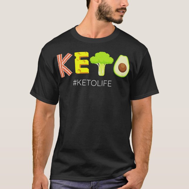 S2 Keto Diet Ketogenic Ketone Ketosis (82) T-Shirt (Front)