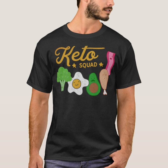 S2 Keto Diet Ketogenic Ketone Ketosis (84) T-Shirt (Front)