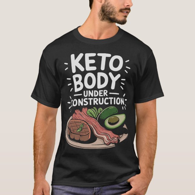 S2 Keto Diet Ketogenic Ketone Ketosis (90) T-Shirt (Front)