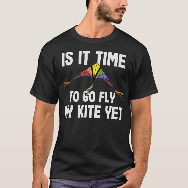 S2 Kite Flying Fly Kites (36) T-Shirt (Front)