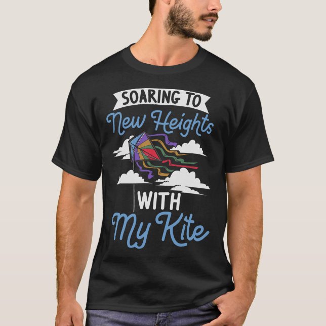 S2 Kite Flying Fly Kites (50) T-Shirt (Front)