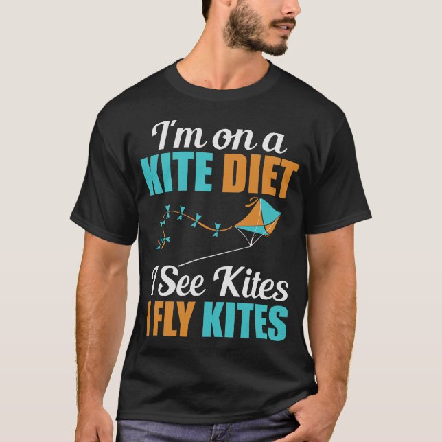 S2 Kite Flying Fly Kites (63) T-Shirt (Front)