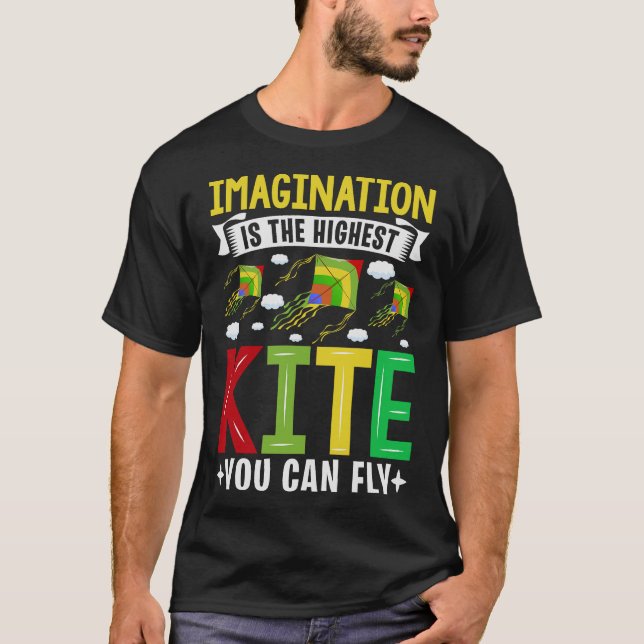 S2 Kite Flying Fly Kites (65) T-Shirt (Front)