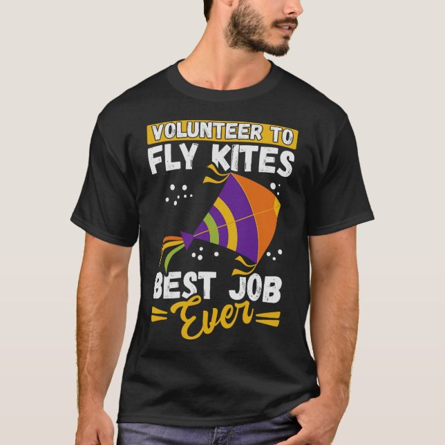 S2 Kite Flying Fly Kites (85) T-Shirt (Front)