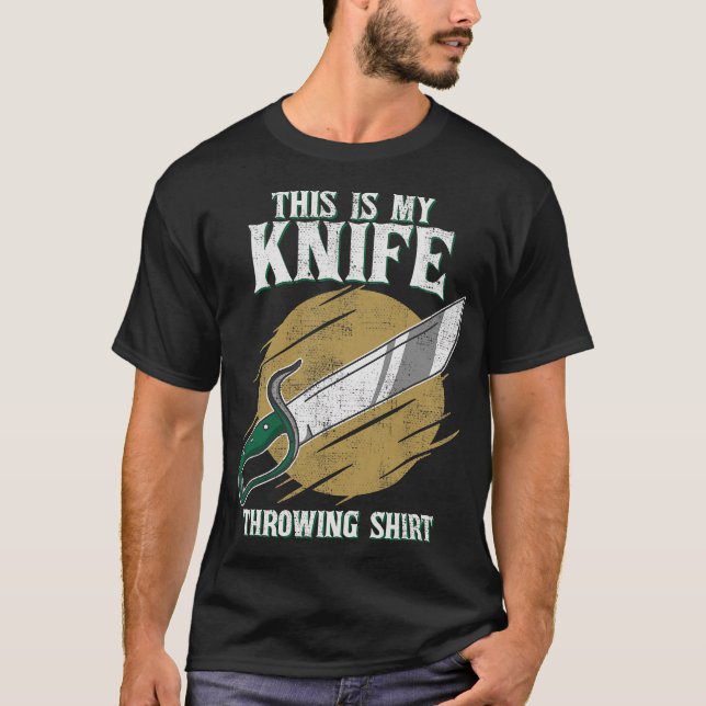 S2 Knife Throwing Knives (13) T-Shirt (Front)