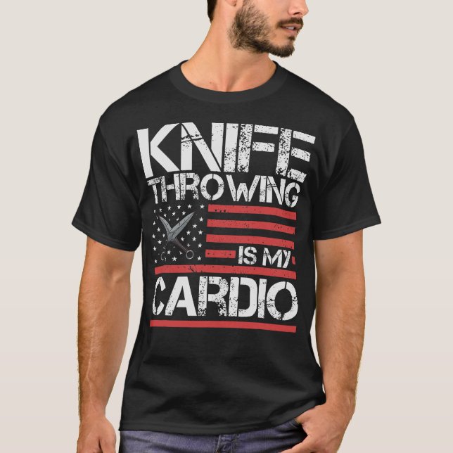 S2 Knife Throwing Knives (76) T-Shirt (Front)