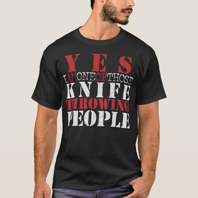 S2 Knife Throwing Knives (85) T-Shirt (Front)