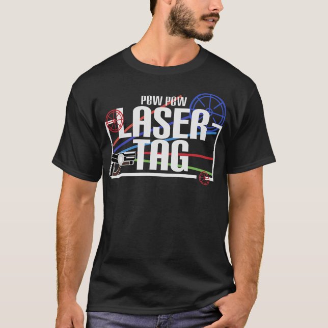 S2 Laser Tag (18) T-Shirt (Front)