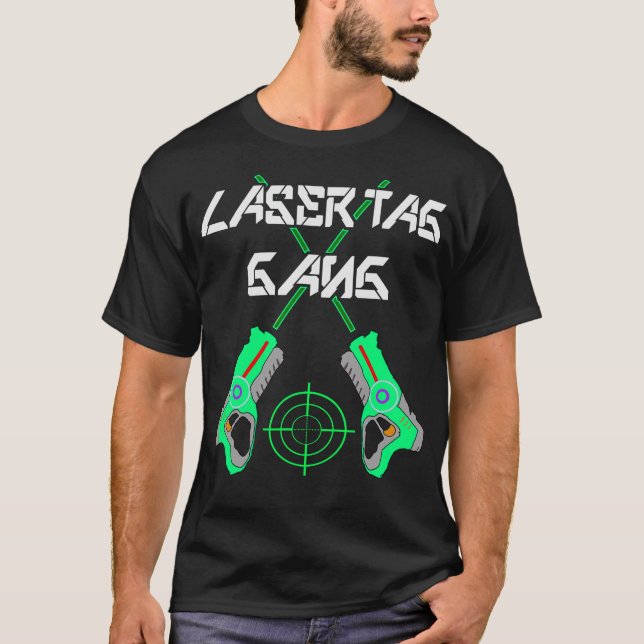 S2 Laser Tag (44) T-Shirt (Front)