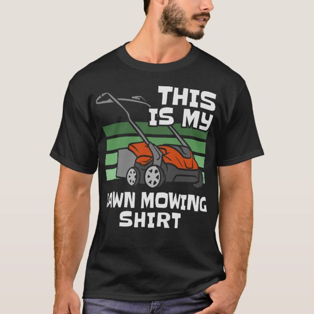 S2 Lawn Mowing Mower Lawnmower (43) T-Shirt (Front)