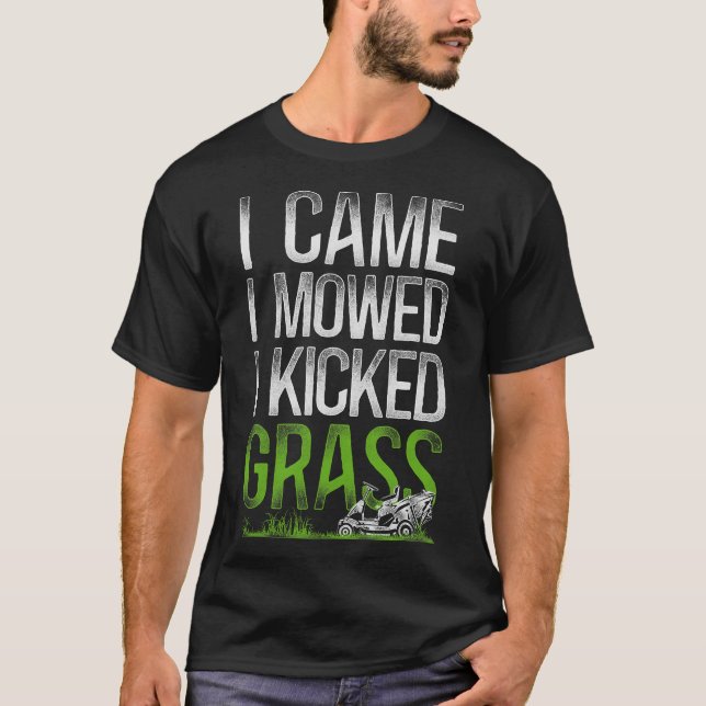 S2 Lawn Mowing Mower Lawnmower (46) T-Shirt (Front)