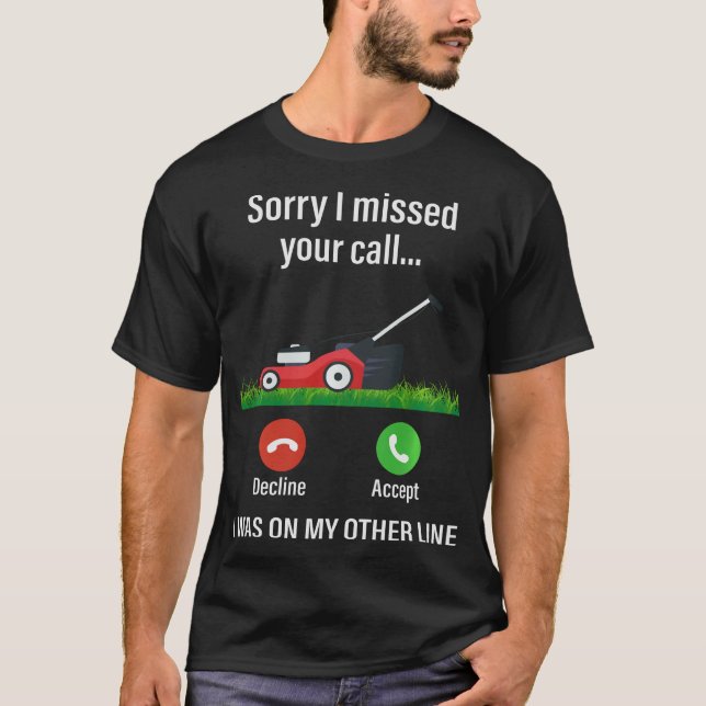 S2 Lawn Mowing Mower Lawnmower (55) T-Shirt (Front)