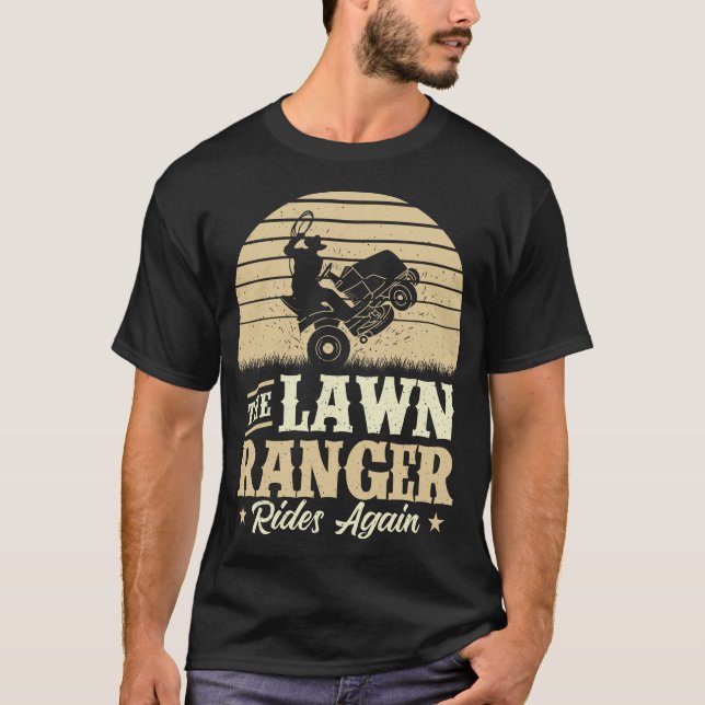 S2 Lawn Mowing Mower Lawnmower (9) T-Shirt (Front)