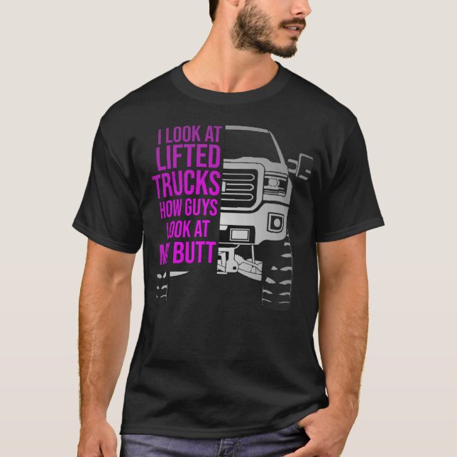 S2 Lifted Truck Lifted Trucks (12) T-Shirt (Front)