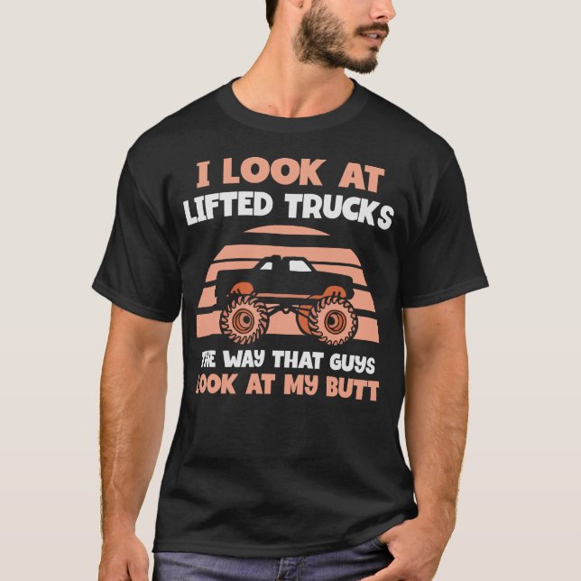S2 Lifted Truck Lifted Trucks (23) T-Shirt (Front)