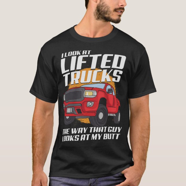 S2 Lifted Truck Lifted Trucks (28) T-Shirt (Front)