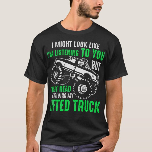 S2 Lifted Truck Lifted Trucks (33) T-Shirt (Front)