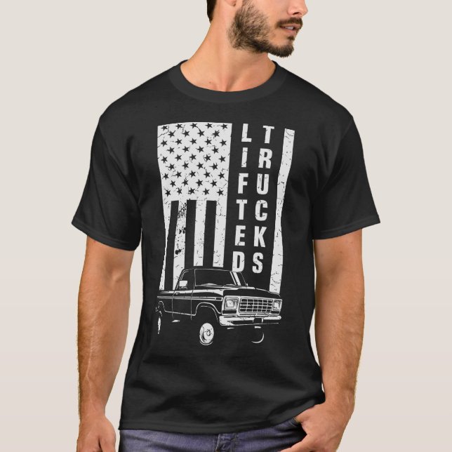 S2 Lifted Truck Lifted Trucks (38) T-Shirt (Front)