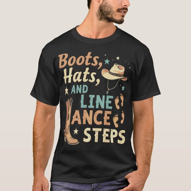 S2 Line Dancing Line Dance Line Dancer (116) T-Shirt (Front)