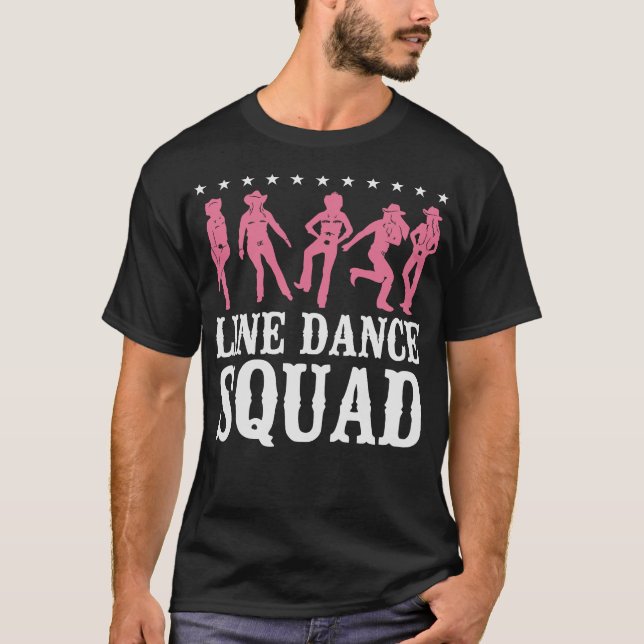 S2 Line Dancing Line Dance Line Dancer (129) T-Shirt (Front)