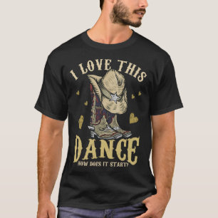 S2 Line Dancing Line Dance Line Dancer (154) T-Shirt