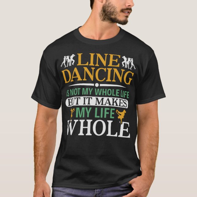 S2 Line Dancing Line Dance Line Dancer (29) T-Shirt (Front)