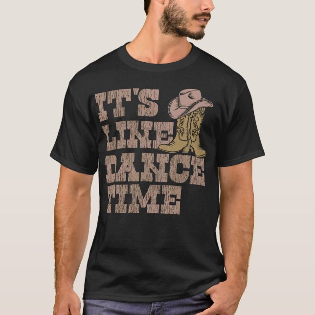 S2 Line Dancing Line Dance Line Dancer (35) T-Shirt (Front)