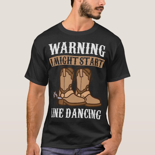 S2 Line Dancing Line Dance Line Dancer (41) T-Shirt (Front)