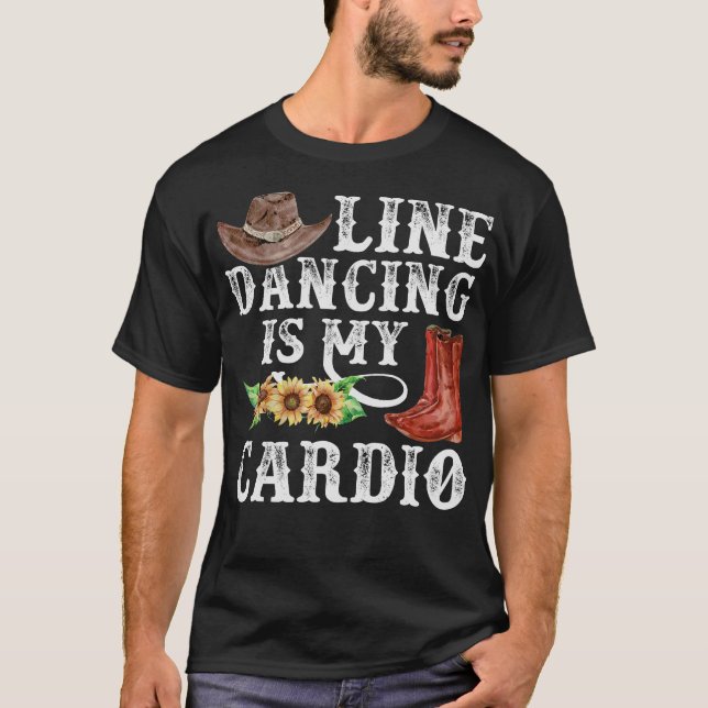S2 Line Dancing Line Dance Line Dancer (55) T-Shirt (Front)