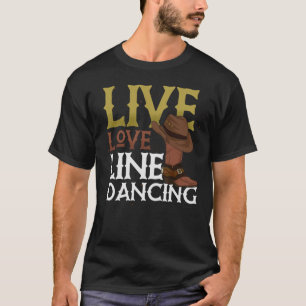 S2 Line Dancing Line Dance Line Dancer (95) T-Shirt