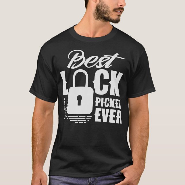 S2 Lock Picking Lockpicking Locksmith (149) T-Shirt (Front)