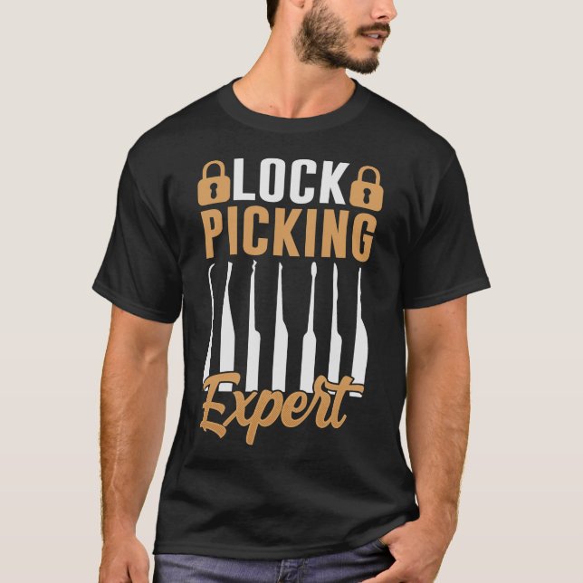 S2 Lock Picking Lockpicking Locksmith (48) T-Shirt (Front)
