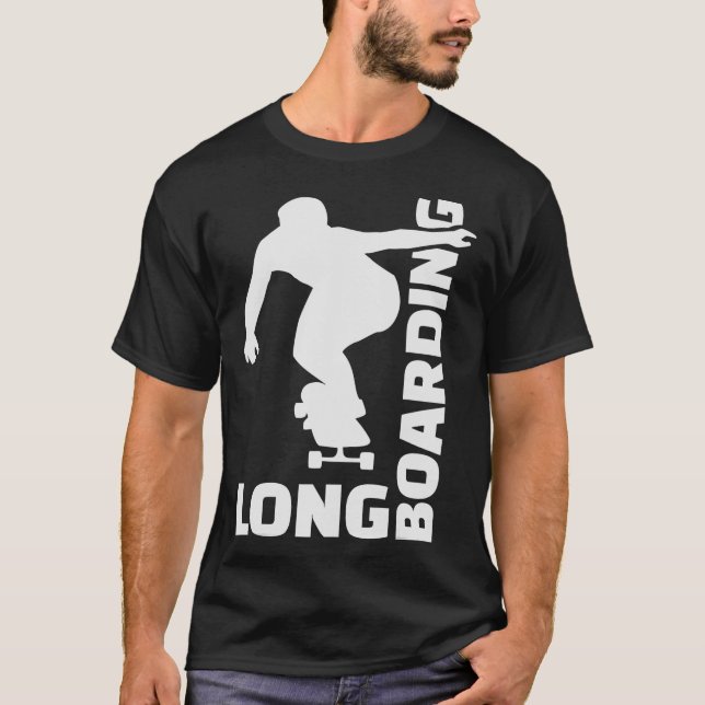 S2 Longboarding Longboard Longboarder (14) T-Shirt (Front)