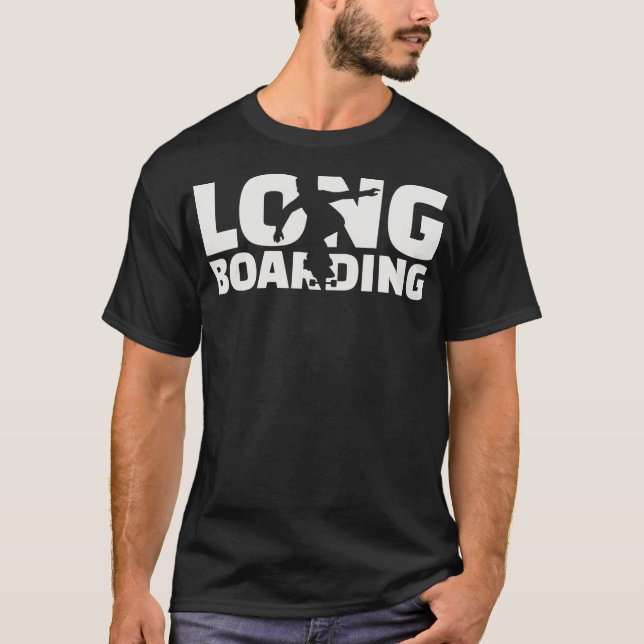 S2 Longboarding Longboard Longboarder (18) T-Shirt (Front)