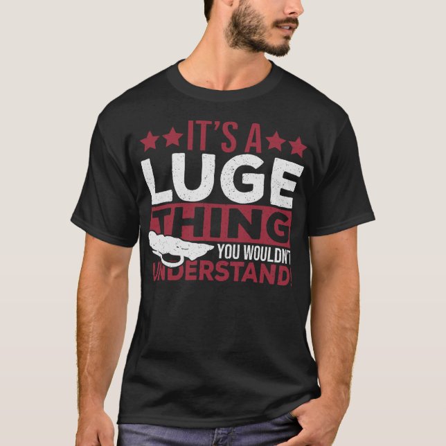 S2 Luge Luger (14) T-Shirt (Front)