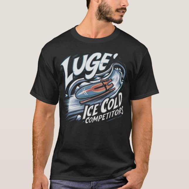 S2 Luge Luger (31) T-Shirt (Front)