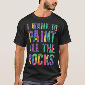 S2 Rock Painting Paint Rocks (24) T-Shirt