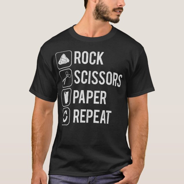 S2 Rock Paper Scissors (101) T-Shirt (Front)