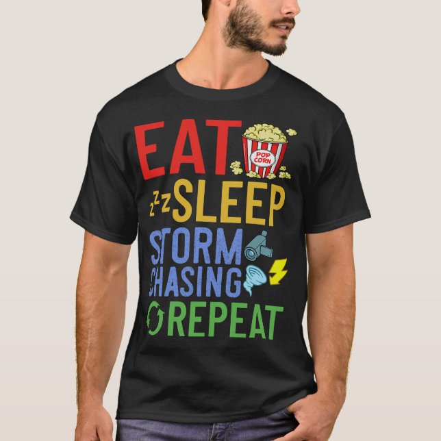 S2 Storm Chasing Chaser Stormchasing (189) T-Shirt (Front)