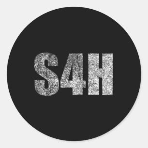 S4h Tank  Classic Round Sticker