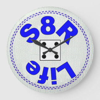 S8R for Life - Wall Clock