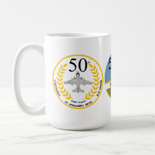 S-3 VIKING FIRST FLIGHT 50TH COFFEE MUG